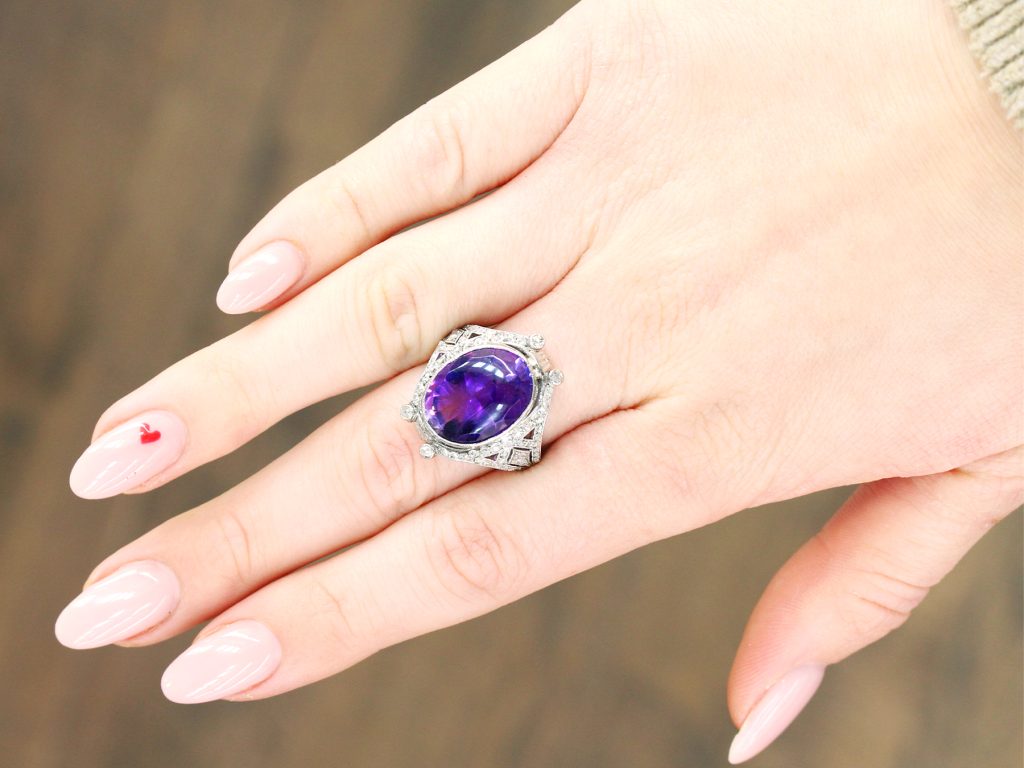 The Symbolism of Purple Engagement Rings