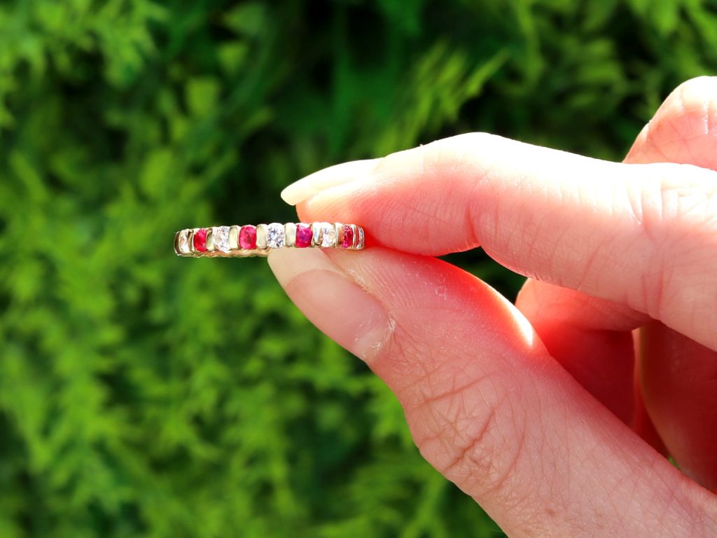 ruby eternity ring 