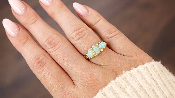 Antique Opal engagement ring