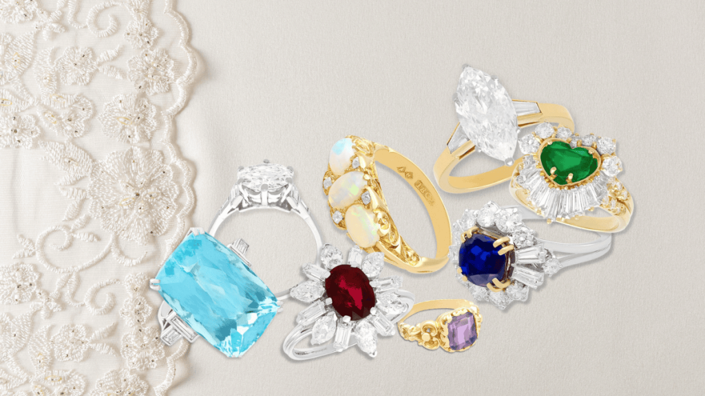 The Symbolism of Antique Gemstones in Engagement Rings