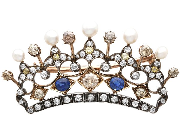 Tiara Brooch