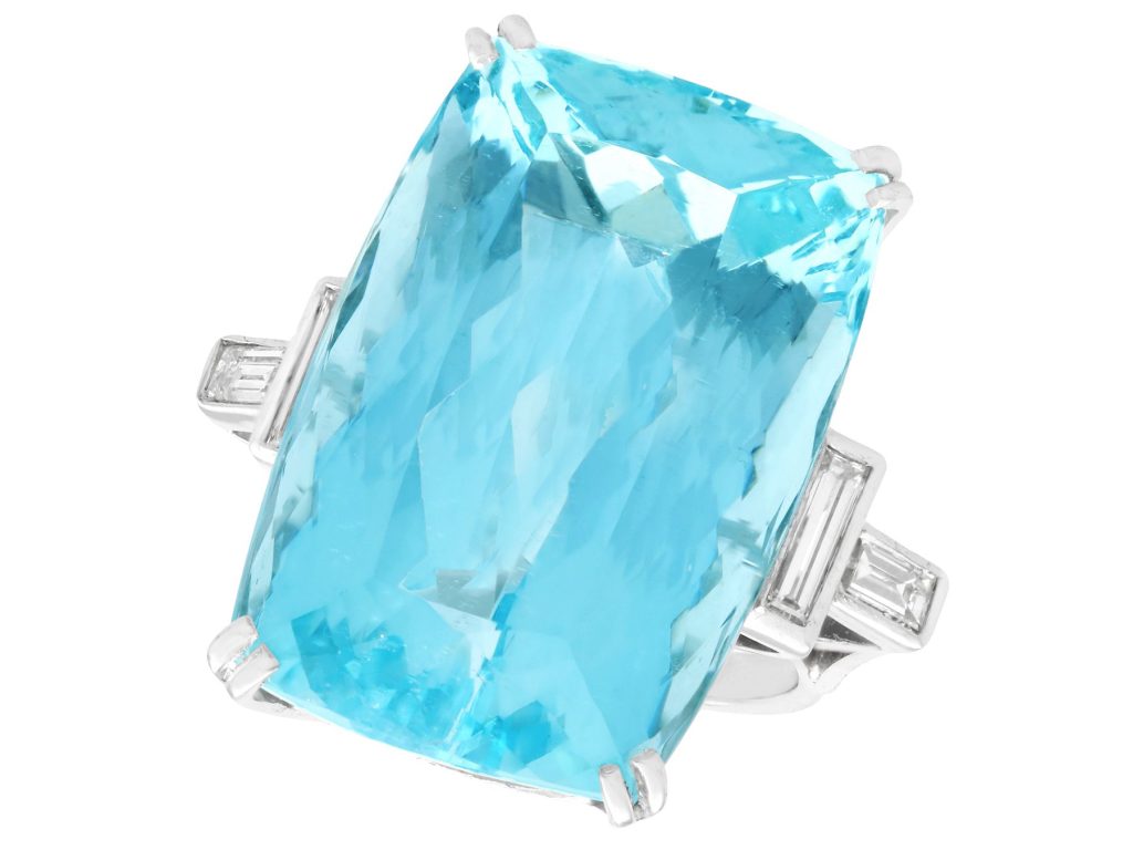 aquamarine ring to adore 