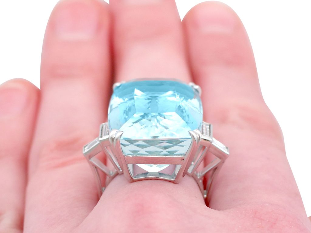 royal family inspired aquamarine ring 