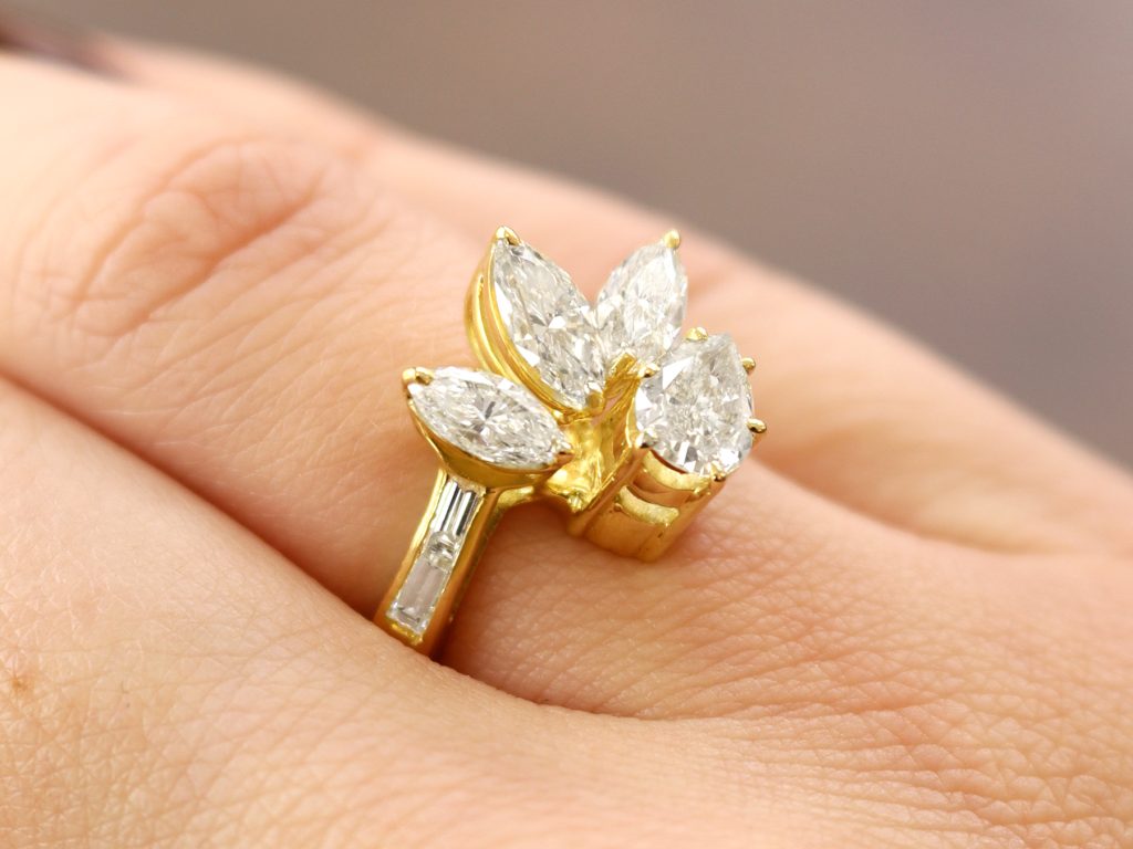 Gold Diamond Ring