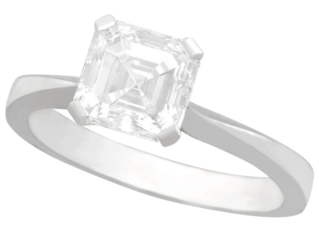 Vintage Diamond Solitaire Ring