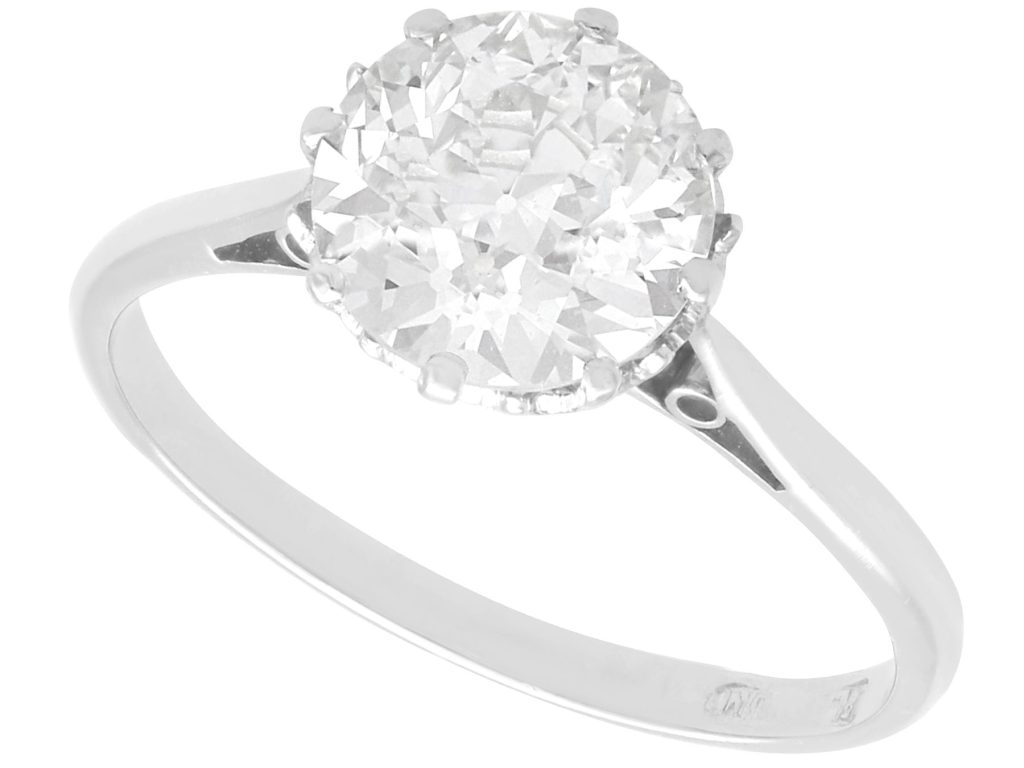 Diamond Solitaire Engagement Ring