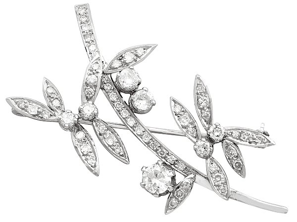 diamond brooch