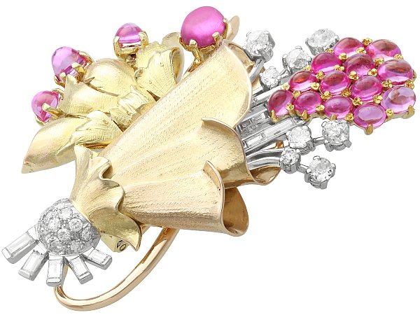 bouquet brooch