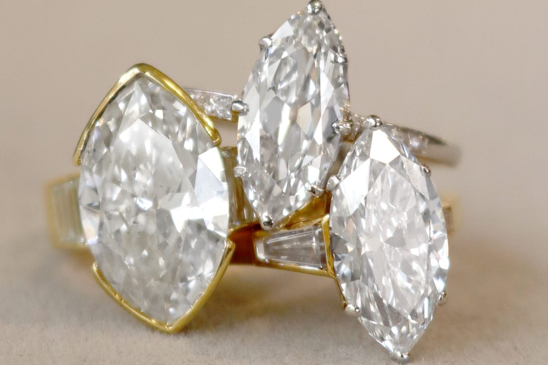 Marquise Cut Diamond Ring