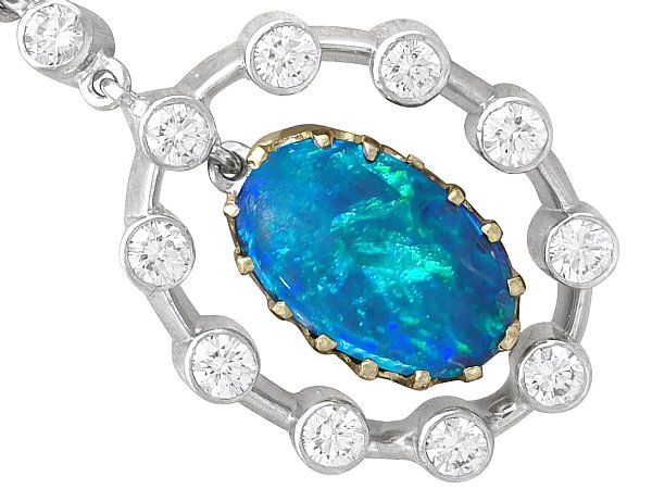 opal drop earrings 